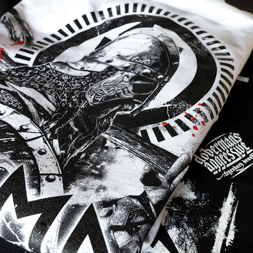 Koszulka T-shirt Dobermans Aggressive "STORMER II" TS390 - czarna