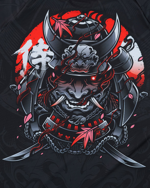 Koszulka treningowa Ground Game "Samurai 2.0" - czarny