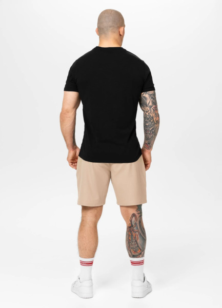 Spodenki szorty dresowe COOLMAX PIT BULL "PIQUE ROCKEY" - piaskowy