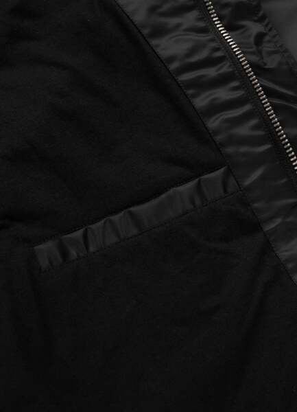 PIT BULL "MASON SAN DIEGO" Hooded Baseball Jacket - Black