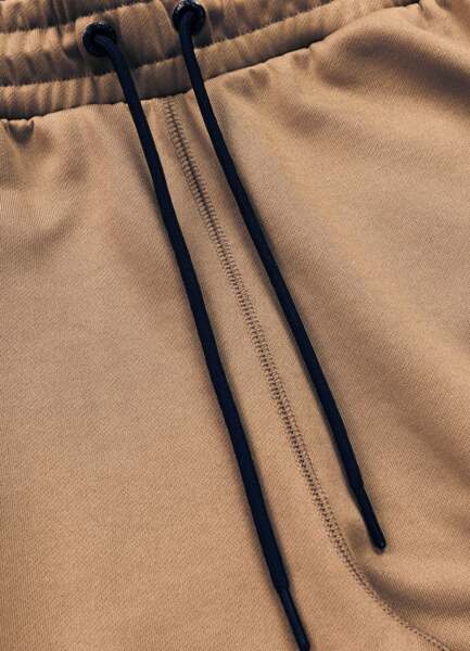 Spodnie dresowe PIT BULL "TAPE LOGO" - brązowy