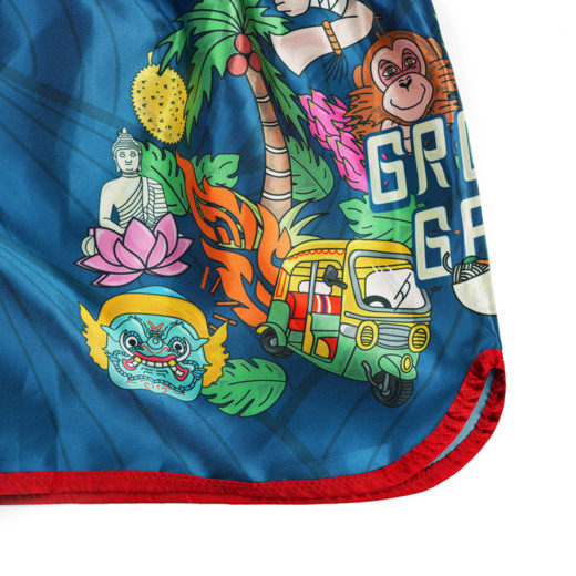 Ground Game Muay Thai Shorts &quot;BANGKOK&quot;