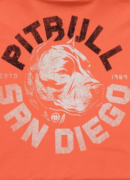 Bluza męska PIT BULL "DOG SD" - łososiowy