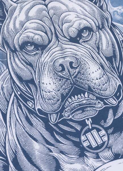 PIT BULL "GUARDIAN ANGEL" T-shirt - white