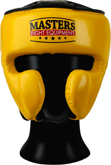 Masters KSS-4B-WIN Leather Boxing Headgear