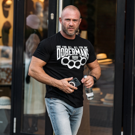 Koszulka T-shirt Dobermans Aggressive "Unity TS355" - biały