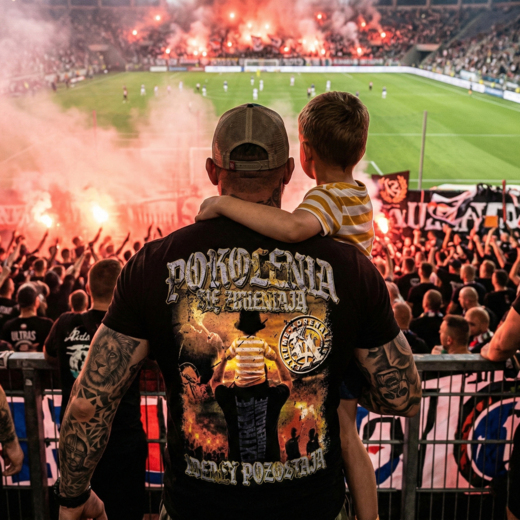 Bluza z kapturem Extreme Adrenaline "Pokolenia się zmieniają"