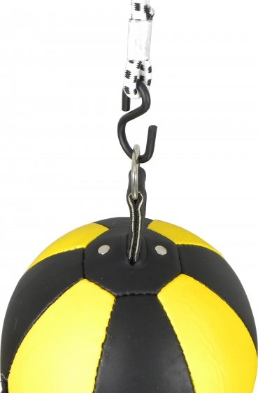 Gruszka Bokserska Piłka Refleksówka Masters czarno - żółta SPT-10