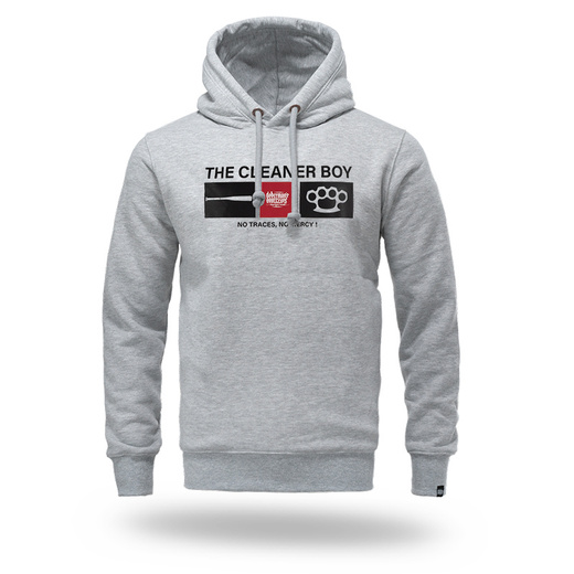 Dobermans Aggressive &quot;CLEANER BOY BK396&quot; Hoodie - Gray