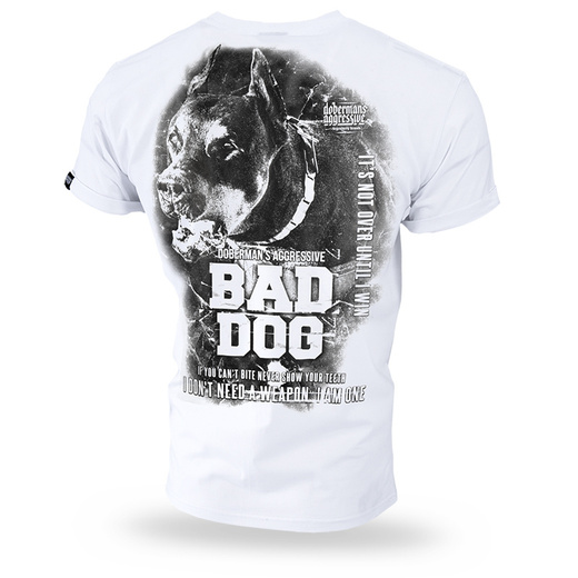T-shirt Dobermans Aggressive &quot;Bad Dog TS310&quot; - white