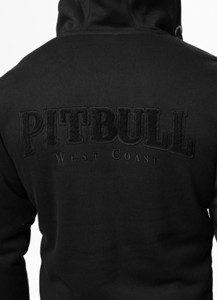 PIT BULL &quot;RUFFIN DETROIT&quot; Zip-Up Hoodie - Black/Black