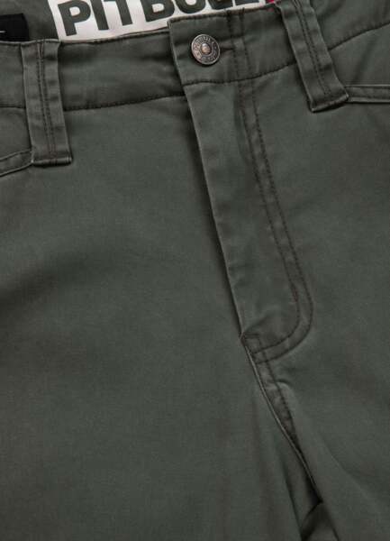 Spodnie Jogger męskie PIT BULL "WILLOW" - oliwkowy