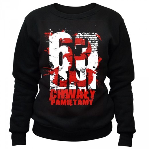 Aquila women&#39;s sweatshirt &quot;63 days of glory&quot;