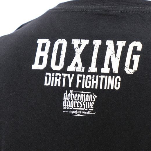 Longsleeve Dobermans Aggressive "DIRTY FIGHTING" LS270" - granatowy