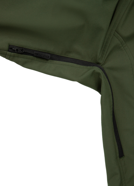 Kurtka softshell PIT BULL "Rockfish" '23 - oliwkowa