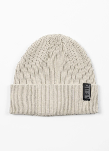 Czapka zimowa PIT BULL "Silvas" - piaskowy