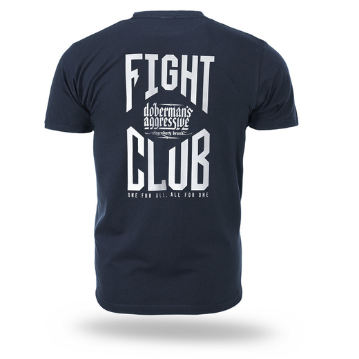 Koszulka T-shirt Dobermans Aggressive "FIGHT CLUB TS423" - granatowa