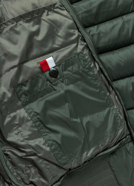 Kurtka pikowana przejściowa PIT BULL "GRANGER II" - ciemny zielony