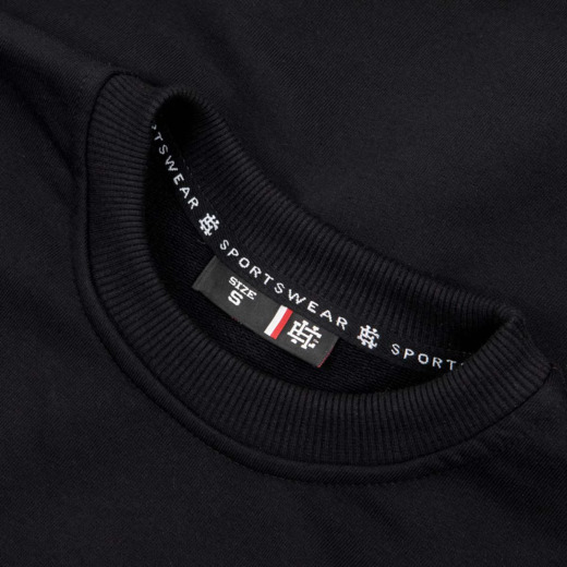 Bluza klasyczna Extreme Hobby "FANATICS"- czarna