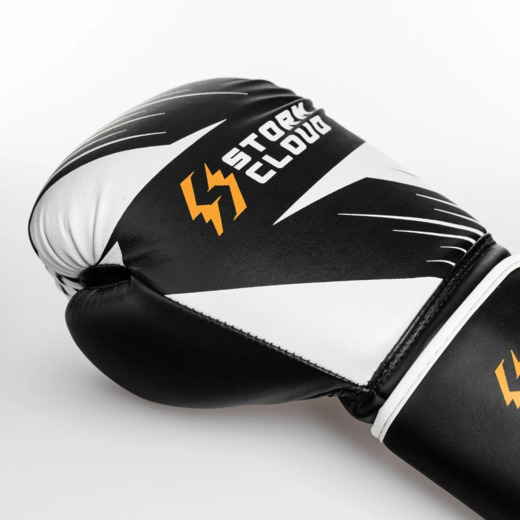 StormCloud "Lynx 2.0" Boxing Gloves - Black and White