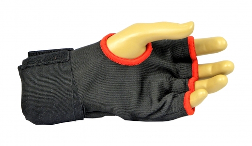 MASTERS BBŻ-1 gel boxing bandage - black