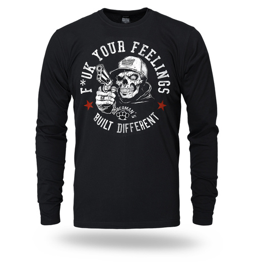 Longsleeve Dobermans Aggressive "TROUBLEMAKER LS410" - czarny