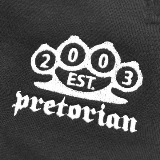 Sweatpants Pretorian "Public Enemy" black - welt