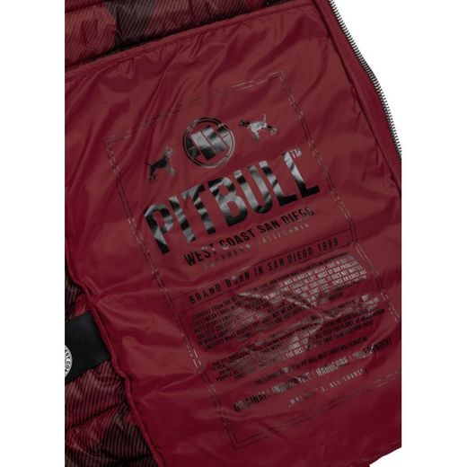 Winter jacket PIT BULL &quot;Tremont 2019&quot; - burgundy