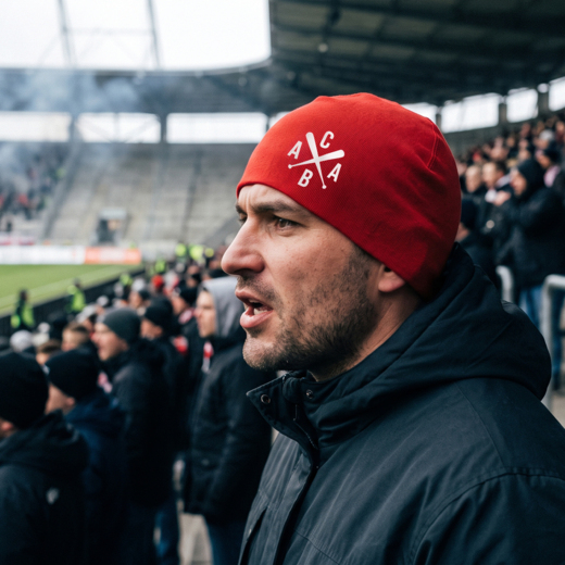 Extreme Adrenaline "ACAB" Winter Hat - Red