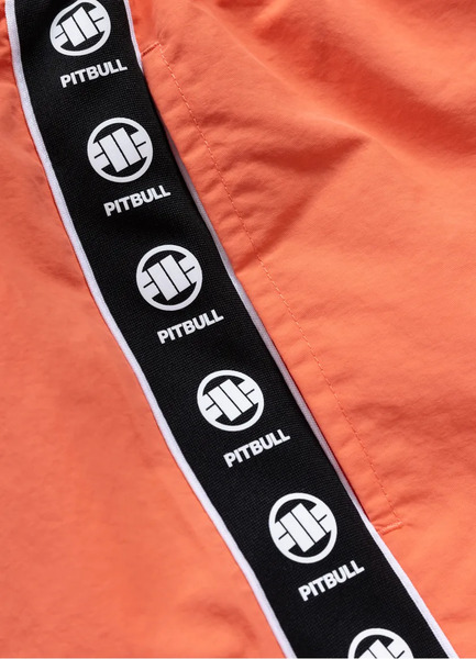 Szorty kąpielowe męskie PIT BULL "BLACKMORE" - łososiowe