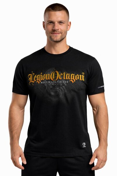Koszulka T-shirt Octagon "MEET MY ALTER EGO" - czarna
