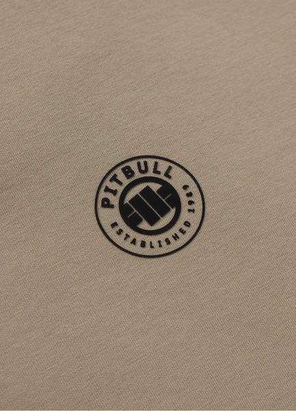 Men&#39;s zip-up hoodie PIT BULL &quot;DOGWOOD&quot; - sand