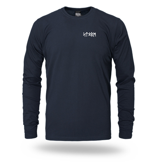 Longsleeve Dobermans Aggressive "VIKING REACTION" LS368 - granatowy