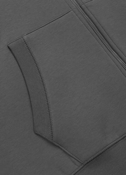 Bluza rozpinana PIT BULL "SAMPSON" - grafitowy