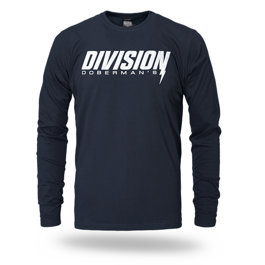 Longsleeve Dobermans Aggressive "Lightning" LS352 - granatowy