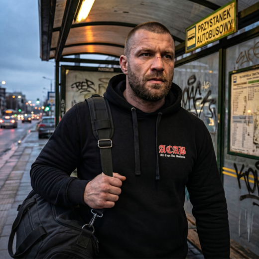 Bluza z kapturem Extreme Adrenaline "ACAB 3D"