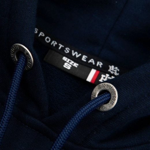 Extreme Hobby &quot;BADGE&quot; hoodie - navy blue
