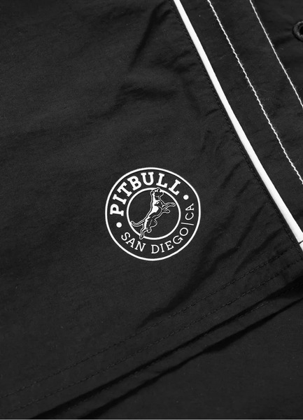Szorty kąpielowe męskie PIT BULL "CROWNHILL" - czarne