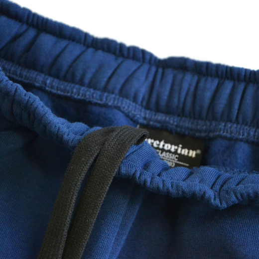 Spodnie dresowe bawełniane Pretorian "PS" - granatowe