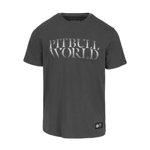 PIT BULL "WORLD" Men's T-Shirt - Black