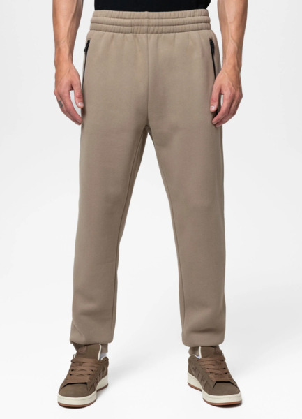 Spodnie dresowe PIT BULL "Hatton" - piaskowy