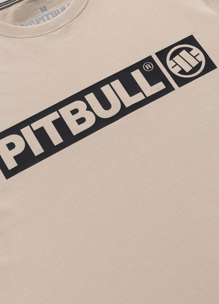 Koszulka PIT BULL "Hilltop" 170 - jasny piaskowy
