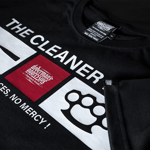 Longsleeve Dobermans Aggressive "CLEANER BOY" LS396 - granatowy