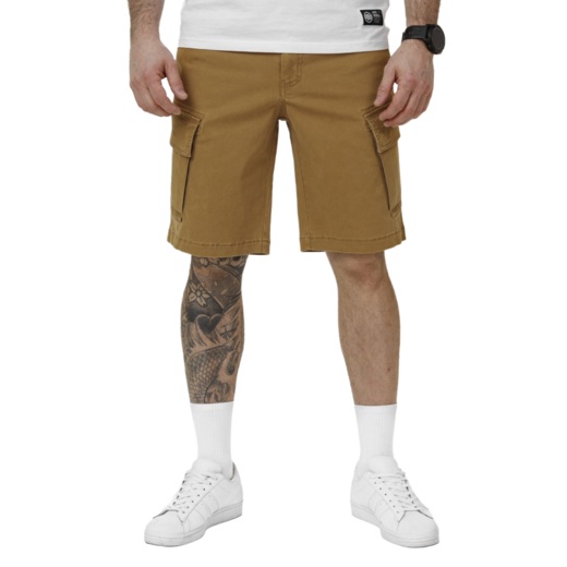 Szorty męskie bojówki PIT BULL "SCOTT" - miodowy