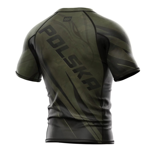 Short sleeve rashguard męski Extreme Hobby | POLSKA ULTIMATE - khaki