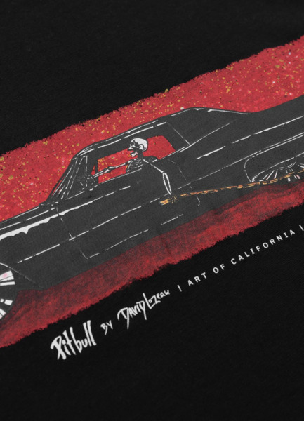 Koszulka męska PIT BULL "DEVIL'S DEVILLE" - czarny