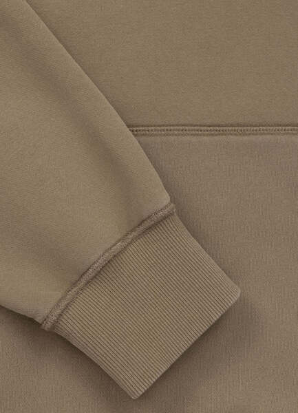 Bluza z kapturem PIT BULL Washed "ORLANDO" - jasny brązowy