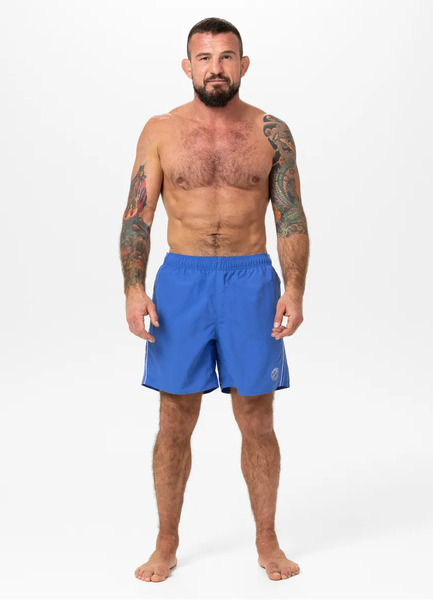 Szorty kąpielowe męskie PIT BULL "CROWNHILL" - niebieskie
