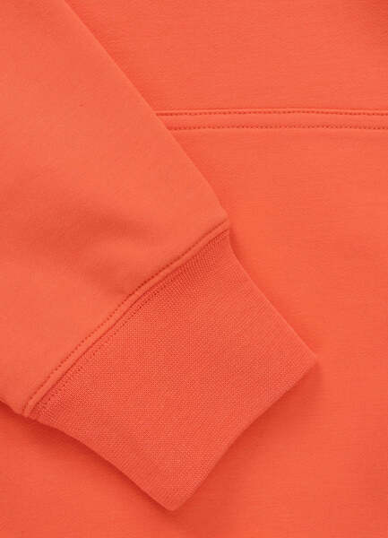 Bluza z kapturem PIT BULL "SMALL LOGO NUGGET" - łososiowy