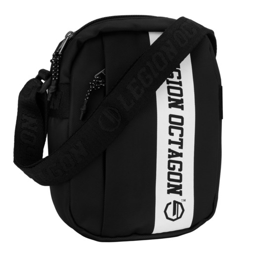 Legion Octagon Line Shoulder Bag Black/White